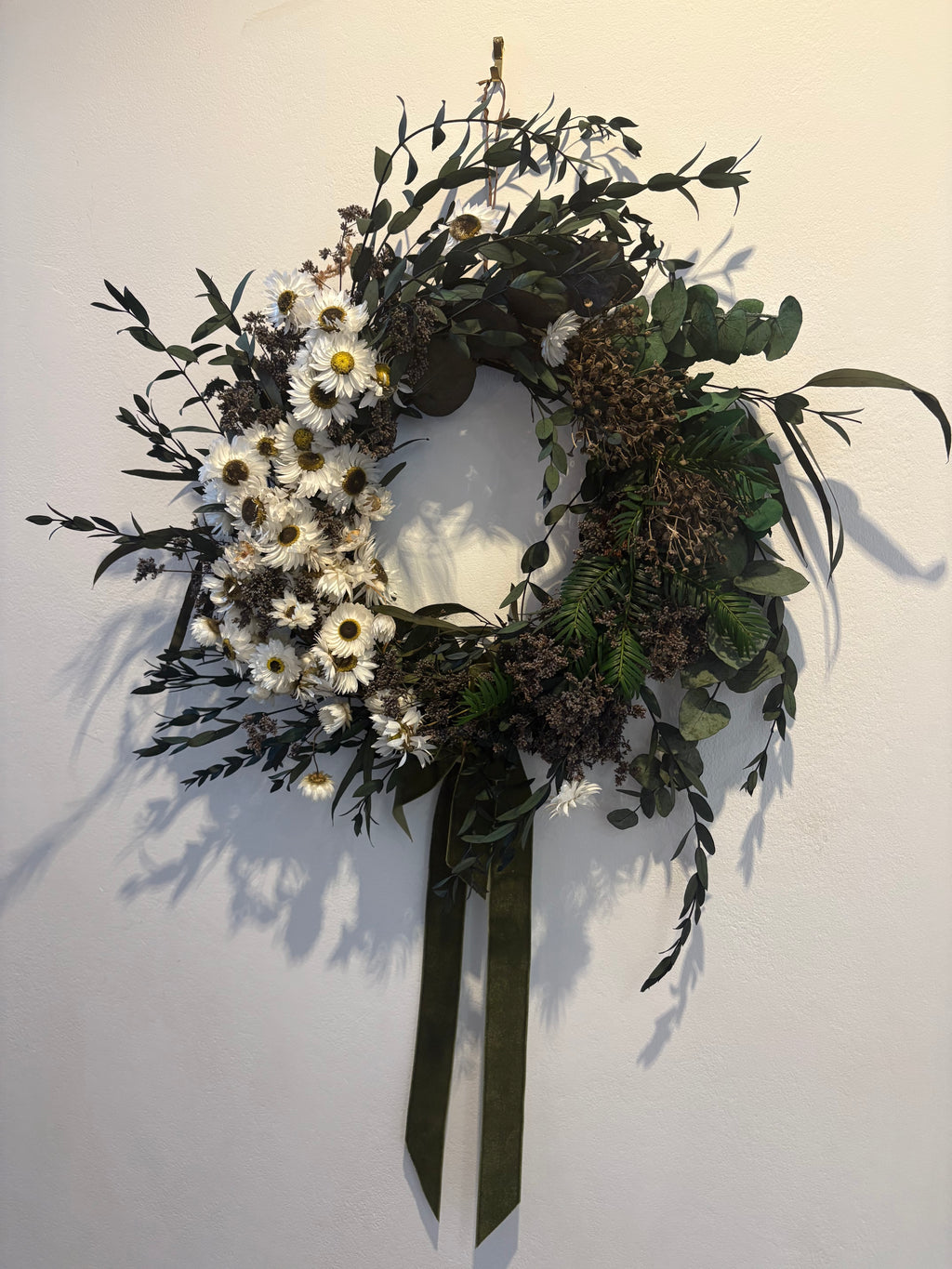 Foxy Ferns Winter Wreath