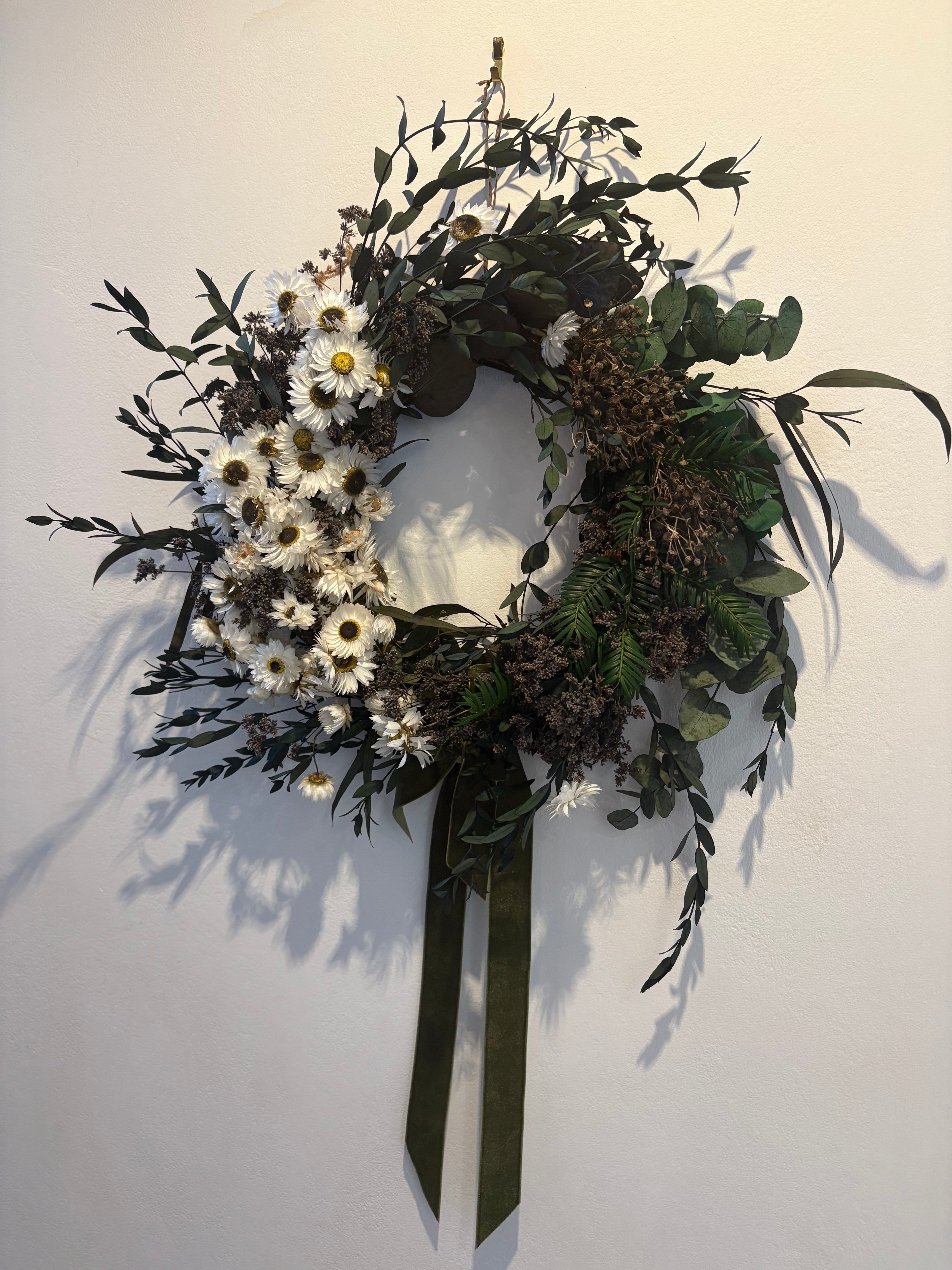 Foxy Ferns Winter Wreath